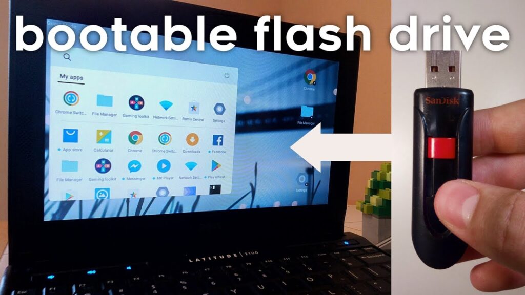 how to make bootable flash drive