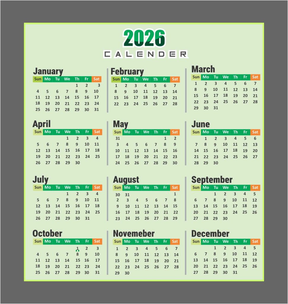 2026 calendar coreldraw download
